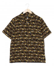 rin projectコットン サイクル 開襟シャツ【BEER/2279】mb_c1