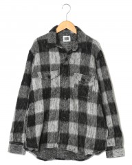 melple(メイプル)ウール混オーバーシャツ Berkeley Over Shirt