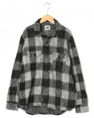 melple（メイプル）ウール混オーバーシャツ　Berkeley Over Shirt