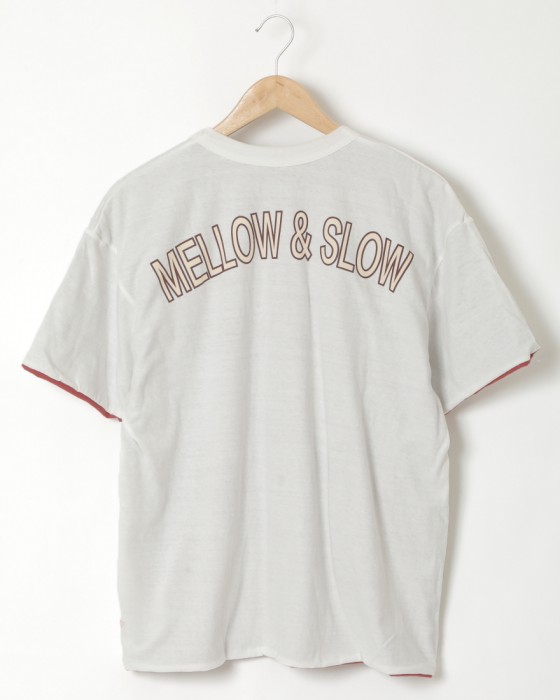 melpleリバーシブルTシャツ【M＆S 2PLY Tee】03l