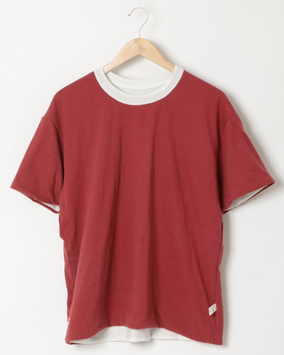 melpleリバーシブルTシャツ【M＆S 2PLY Tee】12l