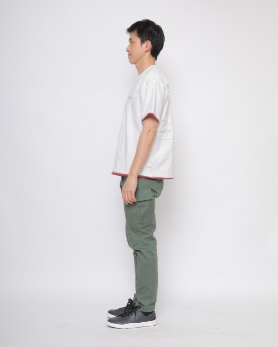 melpleリバーシブルTシャツ【M＆S 2PLY Tee】22l