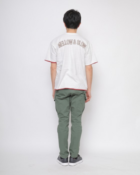 melpleリバーシブルTシャツ【M＆S 2PLY Tee】23l