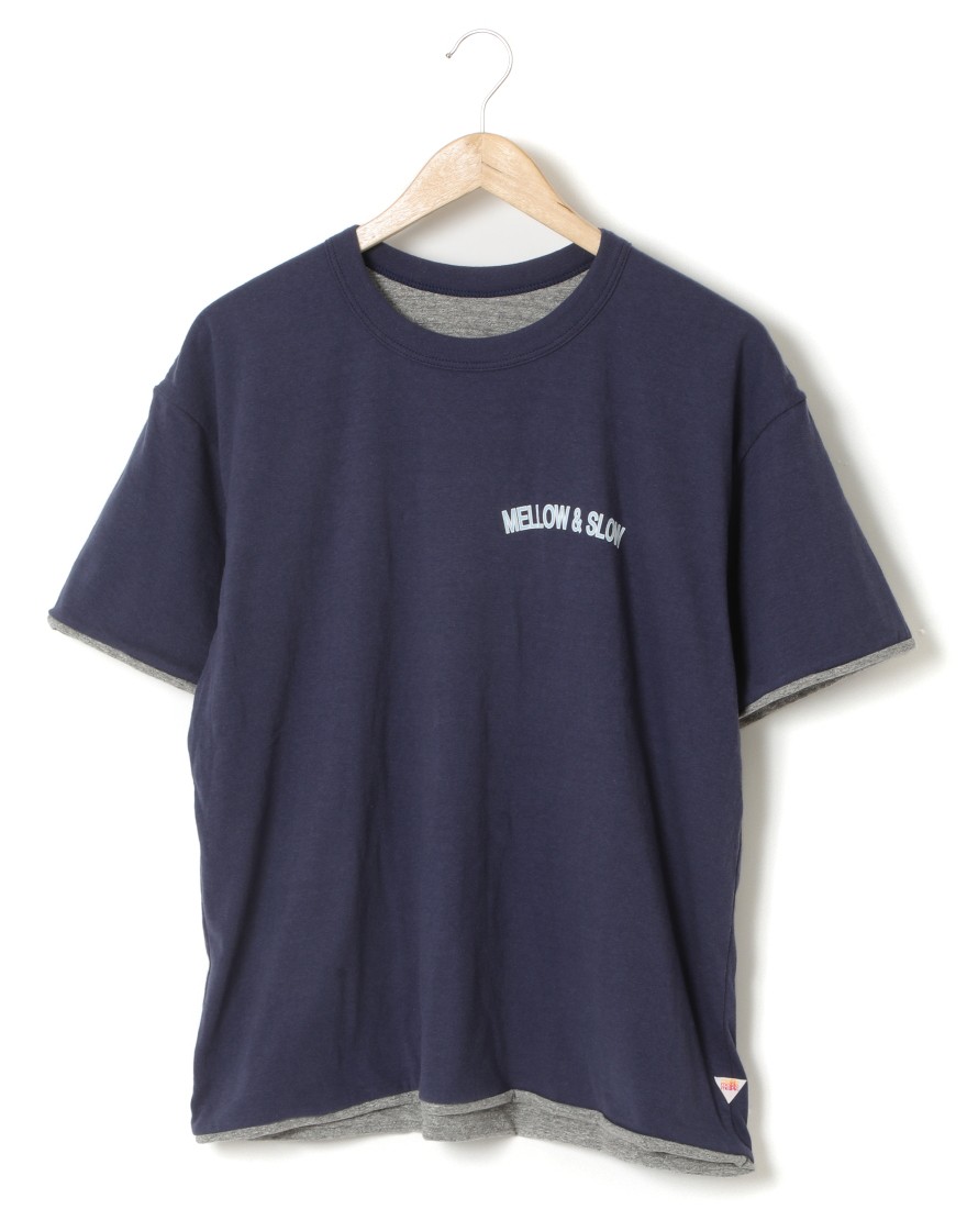 melpleリバーシブルTシャツ【M＆S 2PLY Tee】c0