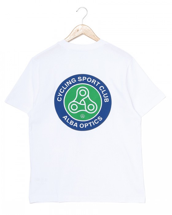 ALBA OPTICSコットン Tシャツ【T-SHIRT LTD EDITION CYCLING SPORT CLUB】04l