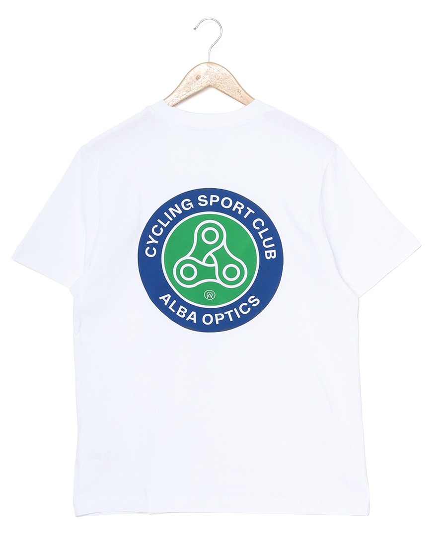 ALBA OPTICSコットン Tシャツ【T-SHIRT LTD EDITION CYCLING SPORT CLUB】04l