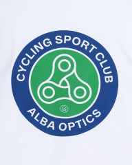 ALBA OPTICSコットン Tシャツ【T-SHIRT LTD EDITION CYCLING SPORT CLUB】mb_09l