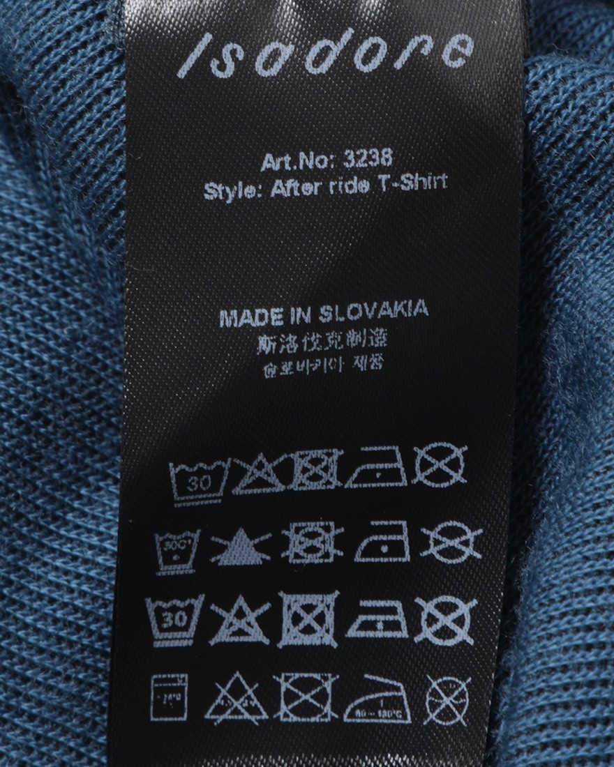 IsadoreメリノブレンドカジュアルTシャツ【Merino After Ride T-shirt】14l