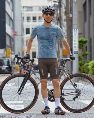 Peloton de ParisサイクリングTシャツ【AVONTURIER SHORT SLEEVE MERINO T-SHIRT】mb_ma