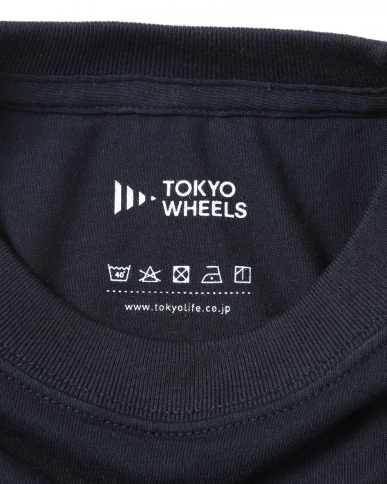 TOKYO WHEELS自転車大好きオジサンTee【WHEEEEEELS】05l