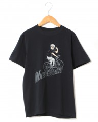 TOKYO WHEELS自転車大好きオジサンTee【WHEEEEEELS】mb_c1