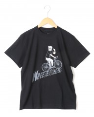 TOKYO WHEELS自転車大好きオジサンTee【WHEEEEEELS】mb_c2