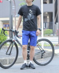 TOKYO WHEELS自転車大好きオジサンTee【WHEEEEEELS】mb_ma