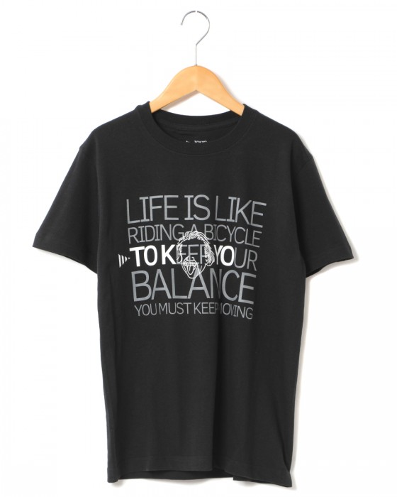 TOKYO WHEELS僕らのアインシュタインTee【LIFE IS LIKE RIDING A BICYCLE】c1