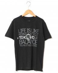 TOKYO WHEELS僕らのアインシュタインTee【LIFE IS LIKE RIDING A BICYCLE】mb_c1