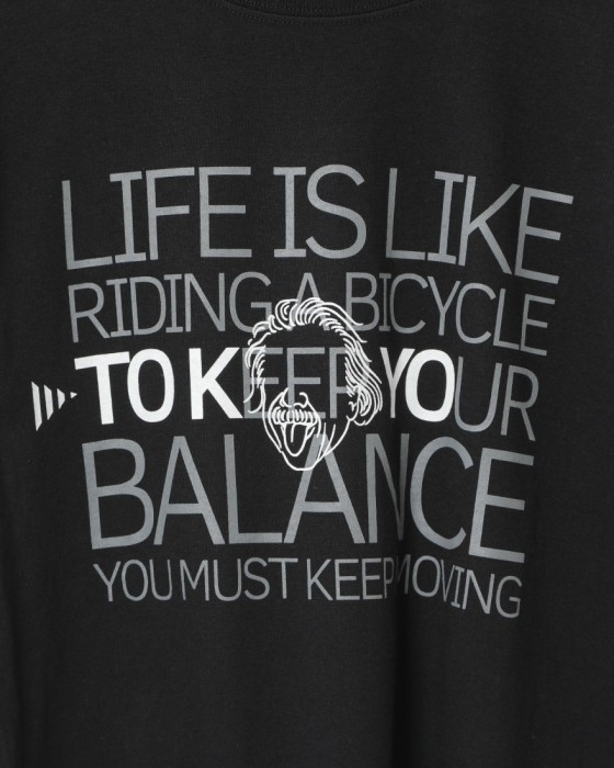 TOKYO WHEELS※ワケあり※僕らのアインシュタインTee【LIFE IS LIKE RIDING A BICYCLE】02l