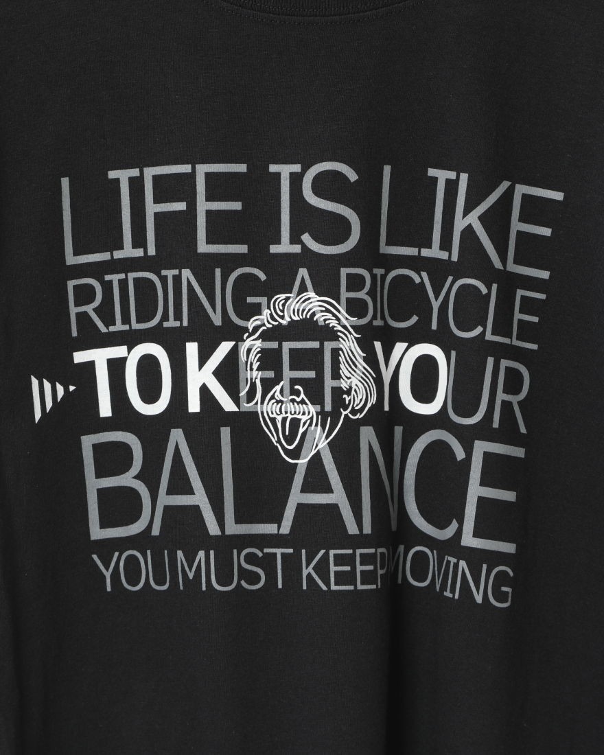 TOKYO WHEELS※ワケあり※僕らのアインシュタインTee【LIFE IS LIKE RIDING A BICYCLE】02l