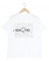 TOKYO WHEELS※ワケあり※僕らのアインシュタインTee【LIFE IS LIKE RIDING A BICYCLE】mb_c0