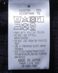 TOKYO WHEELSパワーグリッド モックネックロングスリーブTee【Danvers】mb_12l