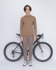 TOKYO WHEELSパワーグリッド モックネックロングスリーブTee【Danvers】mb_14l
