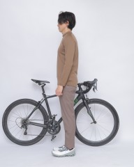 TOKYO WHEELSパワーグリッド モックネックロングスリーブTee【Danvers】mb_15l