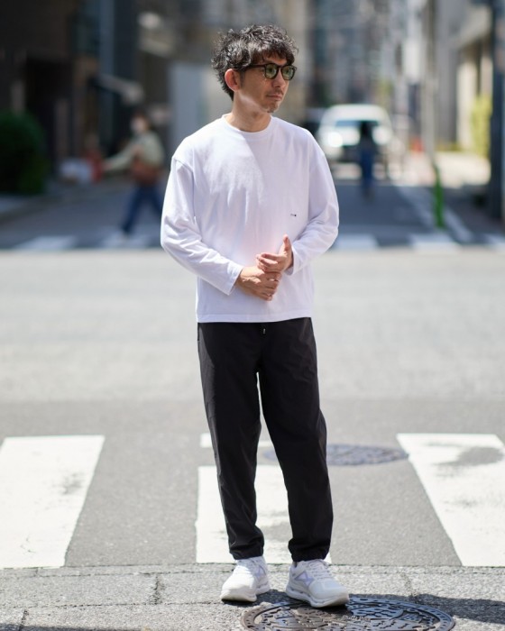 TOKYO WHEELSEmbroidery キーピングドライL/S Tee 【Folsom/フォルソム】ma