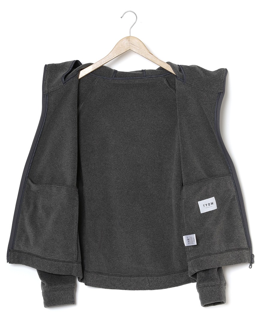 TOKYO WHEELSウォームバランス フリース ジップパーカ “エバンストン”【Warm Balance Fleece Zip Parka “Evanston”】14l