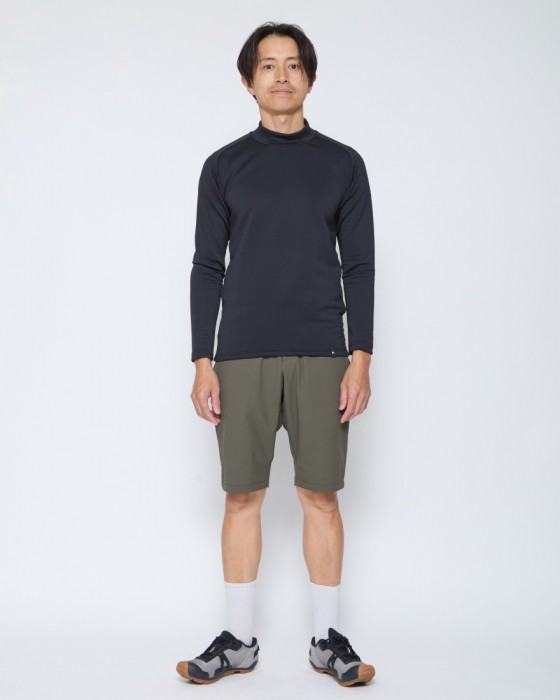 TOKYO WHEELSパワーグリッドインナー モックネック【Lancaster/ランカスター】01l