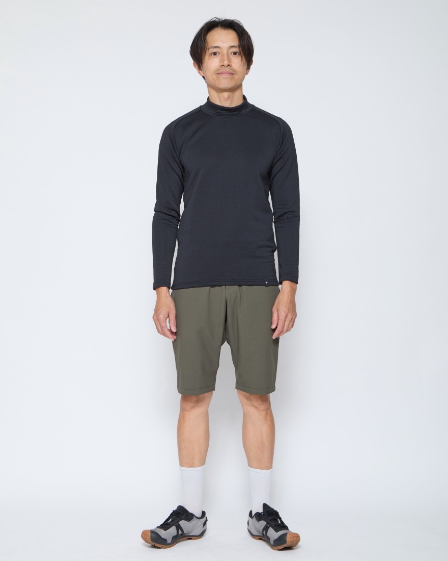 TOKYO WHEELSパワーグリッドインナー モックネック【Lancaster/ランカスター】01l