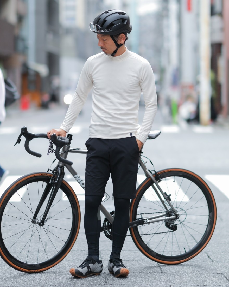 TOKYO WHEELSパワーグリッドインナー モックネック【Lancaster/ランカスター】ma