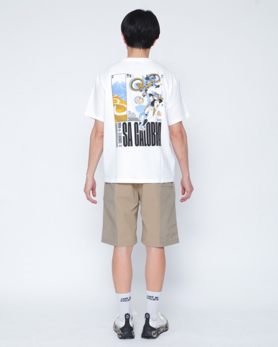Cafe du Cyclisteユニセックス オーガニックコットン Tシャツ【COL SA CALOBRA/コル・サ・カロブラ】03l