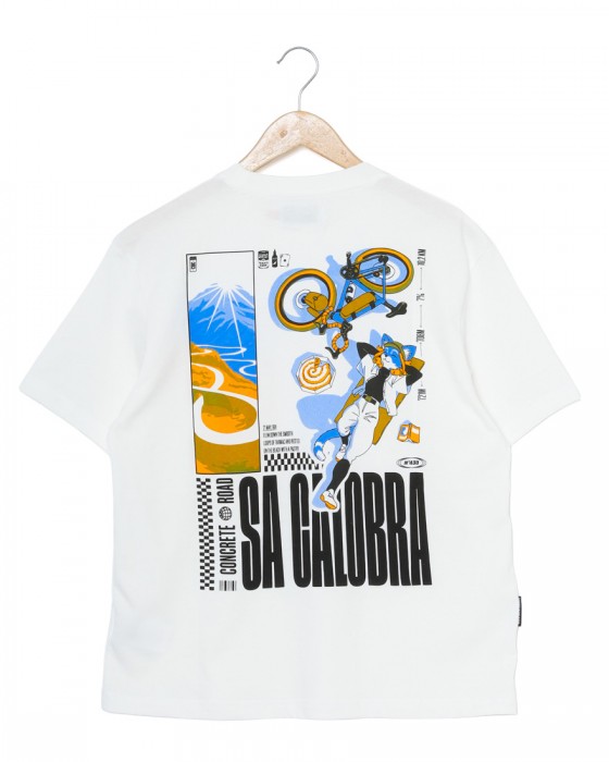 Cafe du Cyclisteユニセックス オーガニックコットン Tシャツ【COL SA CALOBRA/コル・サ・カロブラ】04l