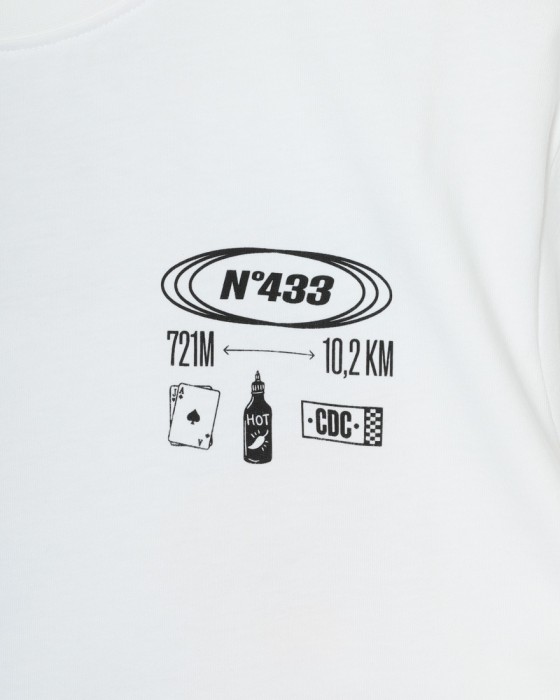 Cafe du Cyclisteユニセックス オーガニックコットン Tシャツ【COL SA CALOBRA/コル・サ・カロブラ】06l