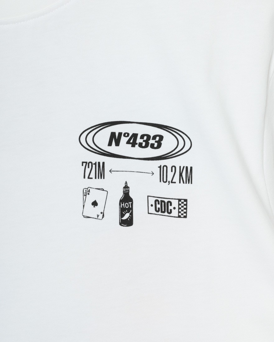 Cafe du Cyclisteユニセックス オーガニックコットン Tシャツ【COL SA CALOBRA/コル・サ・カロブラ】06l