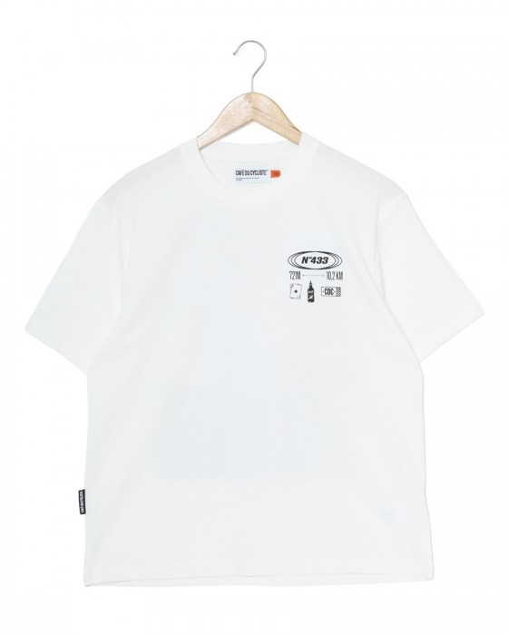 Cafe du Cyclisteユニセックス オーガニックコットン Tシャツ【COL SA CALOBRA/コル・サ・カロブラ】ma