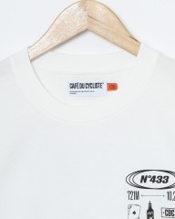 Cafe du Cyclisteユニセックス オーガニックコットン Tシャツ【COL SA CALOBRA/コル・サ・カロブラ】mb_05l