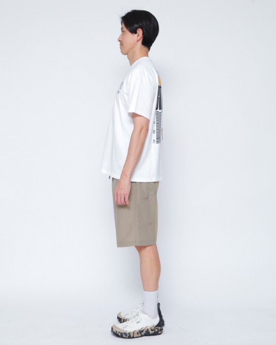 Cafe du Cyclisteユニセックス オーガニックコットン Tシャツ【COL STELVIO/コル・ステルヴィオ】02l