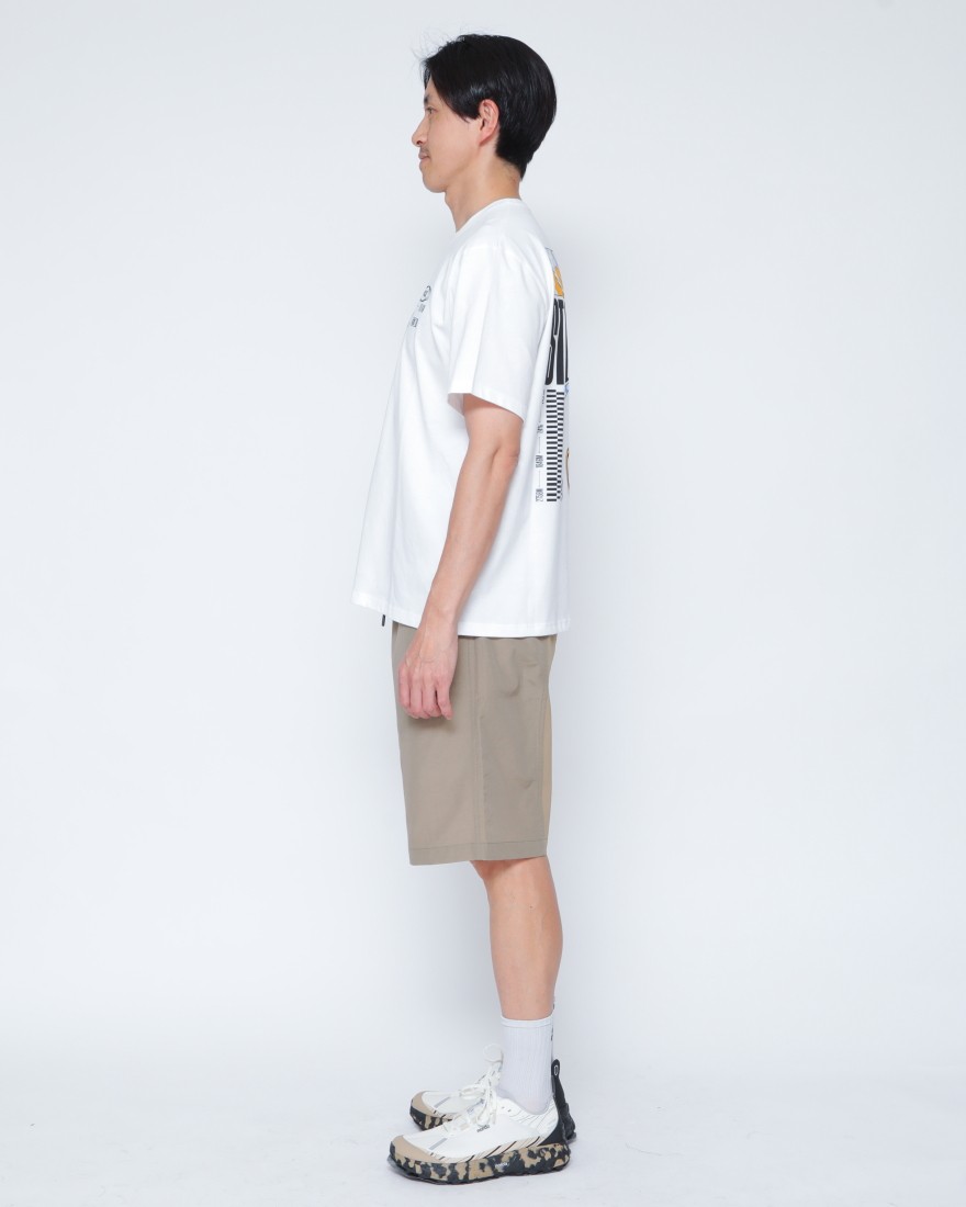 Cafe du Cyclisteユニセックス オーガニックコットン Tシャツ【COL STELVIO/コル・ステルヴィオ】02l
