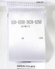 Cafe du Cyclisteユニセックス オーガニックコットン Tシャツ【COL STELVIO/コル・ステルヴィオ】mb_15l