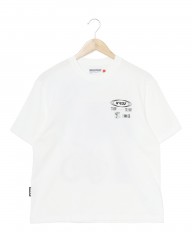 Cafe du Cyclisteユニセックス オーガニックコットン Tシャツ【COL STELVIO/コル・ステルヴィオ】mb_c0