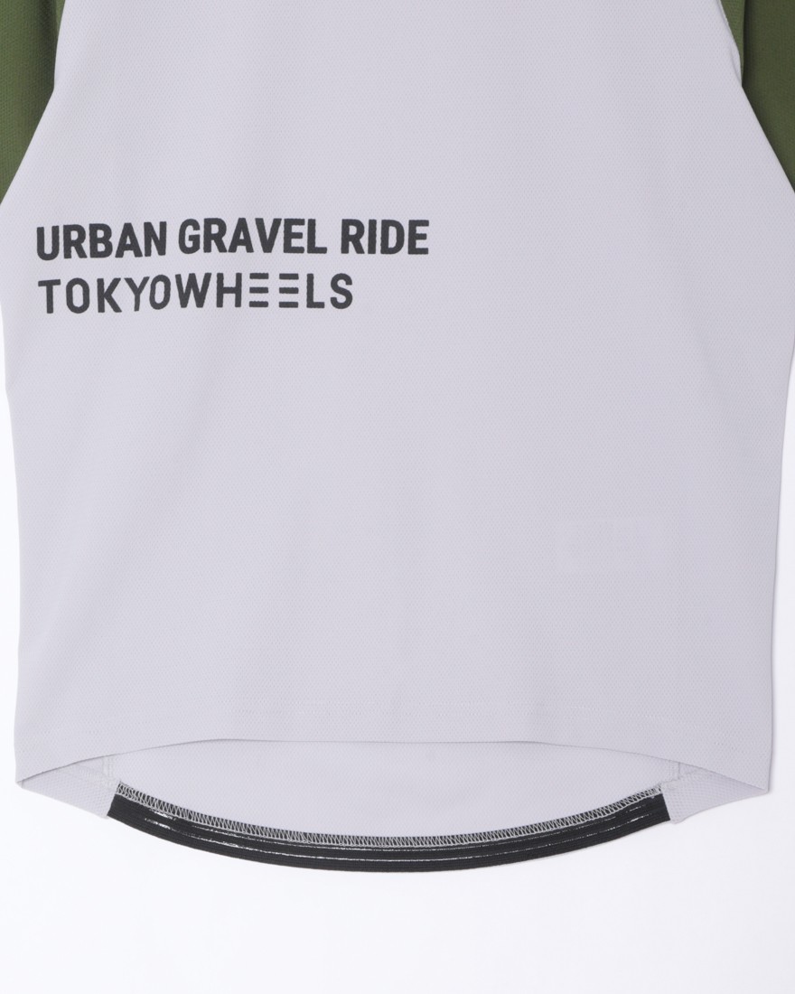 TOKYO WHEELSストレッチ切替メッシュTシャツ Urban Gravel Ride Series 【Carmel/カーメル】05l
