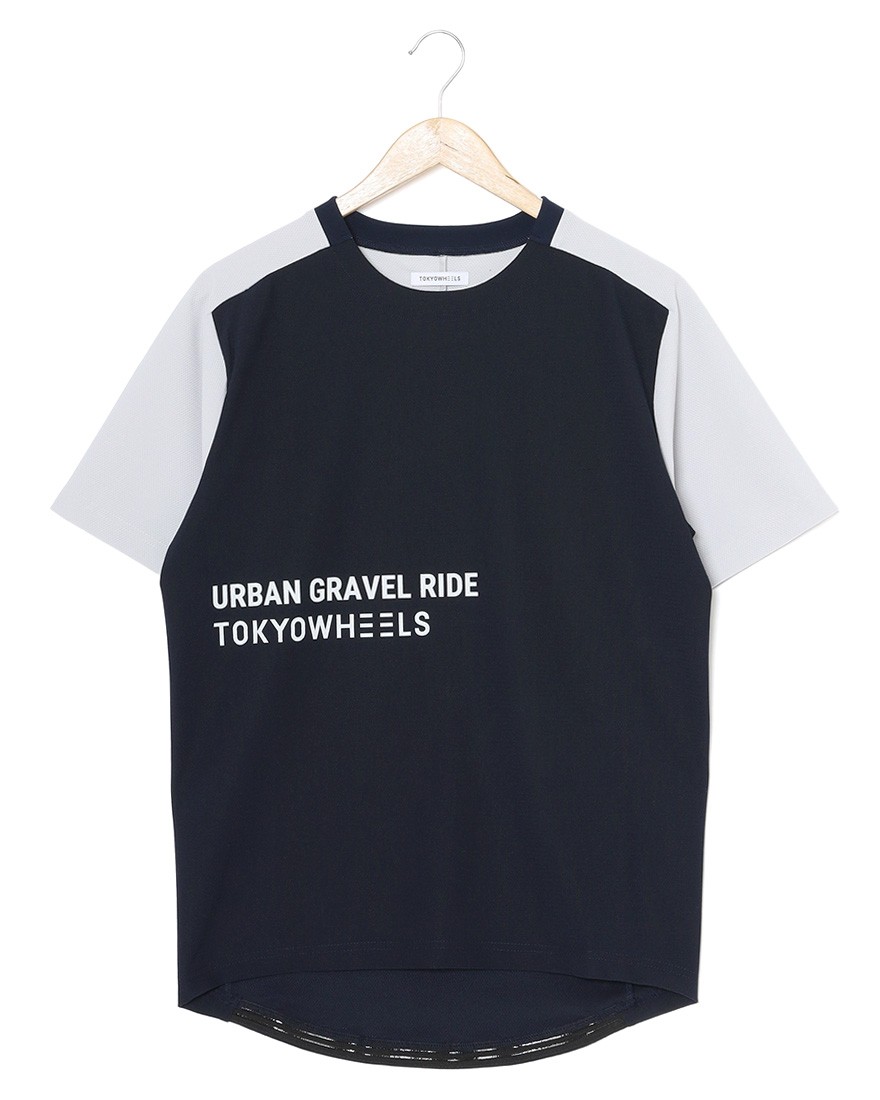 TOKYO WHEELSストレッチ 切替メッシュ Tシャツ 【Carmel/カーメル】c2