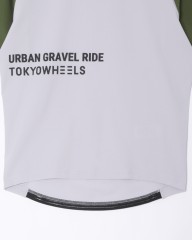 TOKYO WHEELSストレッチ切替メッシュTシャツ Urban Gravel Ride Series 【Carmel/カーメル】mb_05l