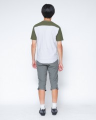 TOKYO WHEELSストレッチ切替メッシュTシャツ Urban Gravel Ride Series 【Carmel/カーメル】mb_18l
