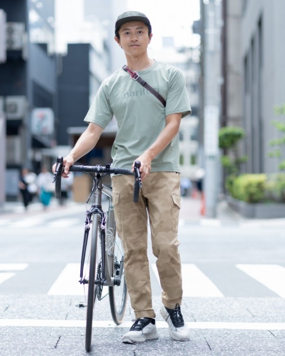 迷彩バイクカーゴパンツ【NF5080】｜narifuri（ナリフリ
