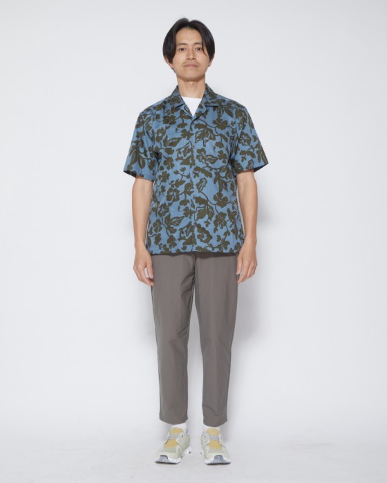 TOKYO WHEELSナイロンカルゼ　ストレッチワイドパンツ 【Troyes/トロア】21l