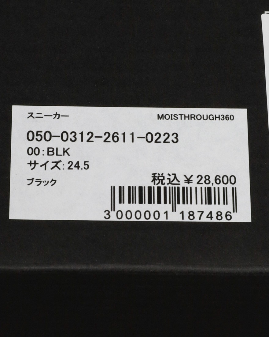 MOISTHROUGH360レディース 全天候型 ローファースニーカー【HOBALIPS】21l