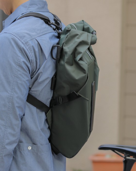 rin project背負えるサドルバッグ【トラベルサドルバッグ14L/1050】18l