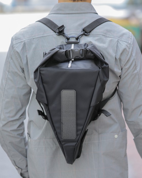 rin project背負えるサドルバッグ【トラベルサドルバッグ14L/1050】23l