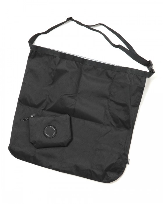FAIRWEATHER* packable sacoche (black) - BLUE LUG ONLINE STORE
